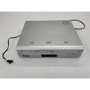VCR DVD ADV-3800 Apex Player Combo 4 Head Works